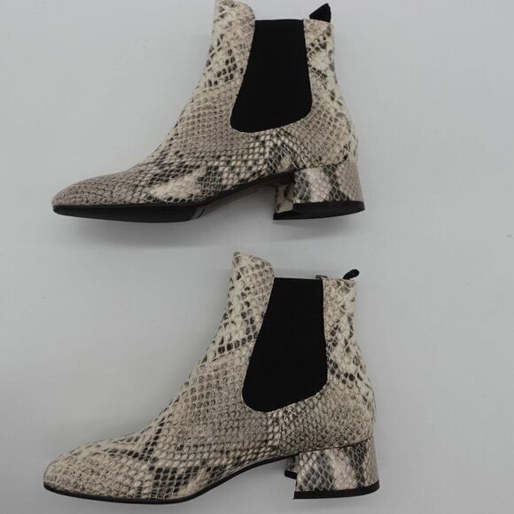 BNIB Bruno Premi Snakeskin Shoe Bootie - Picture 6 of 8